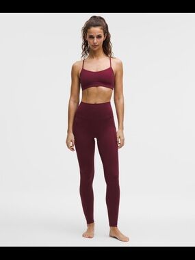 Lululemon Align Leggings 25” in Garnet